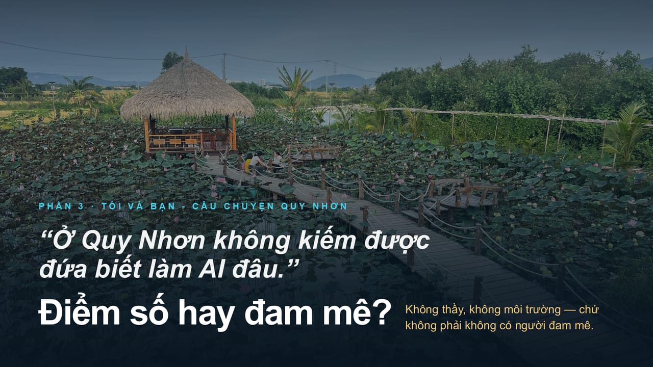 Slide 14: PHẦN 3 · TÔI VÀ BẠN - CÂU CHUYỆN QUY NHƠN