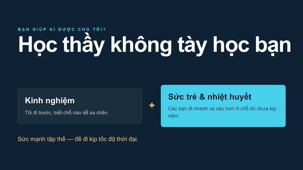Slide 18: BẠN GIÚP GÌ ĐƯỢC CHO TÔI?
